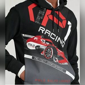 Polo Ralph Lauren, P1 Racing Interlock Cotton PRL/067 Performance Hoodie Sz XL